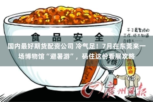 国内最好期货配资公司 冷气足！7月在东莞来一场博物馆“避暑游”，码住这份看展攻略